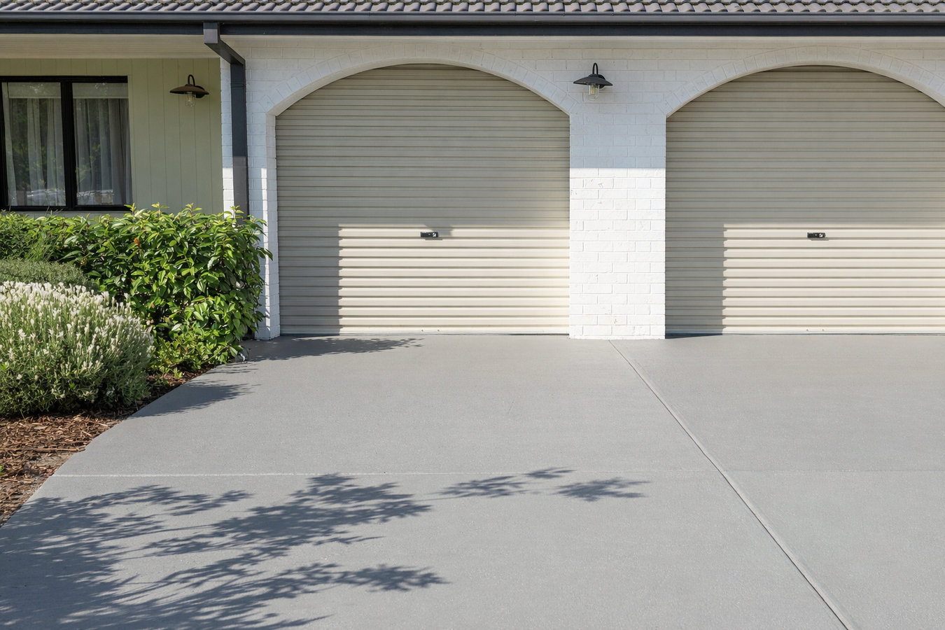Concrete driveway building in Casper, WY