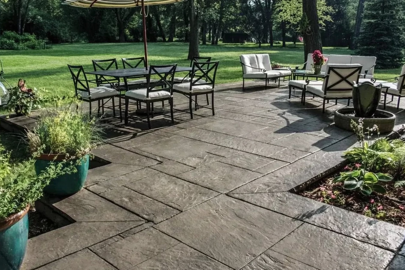 Stamped concrete services in Casper, WY